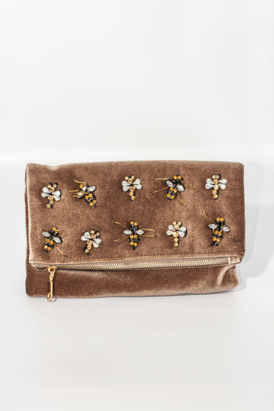 Bee Fold Clutch