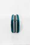 Abbacino Turquoise Textured Clutch