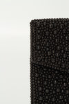 Beaded Envelope Clutch - Black