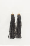 Long Tassel Drop Earrings