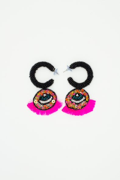 Keep watch beaded Earrings