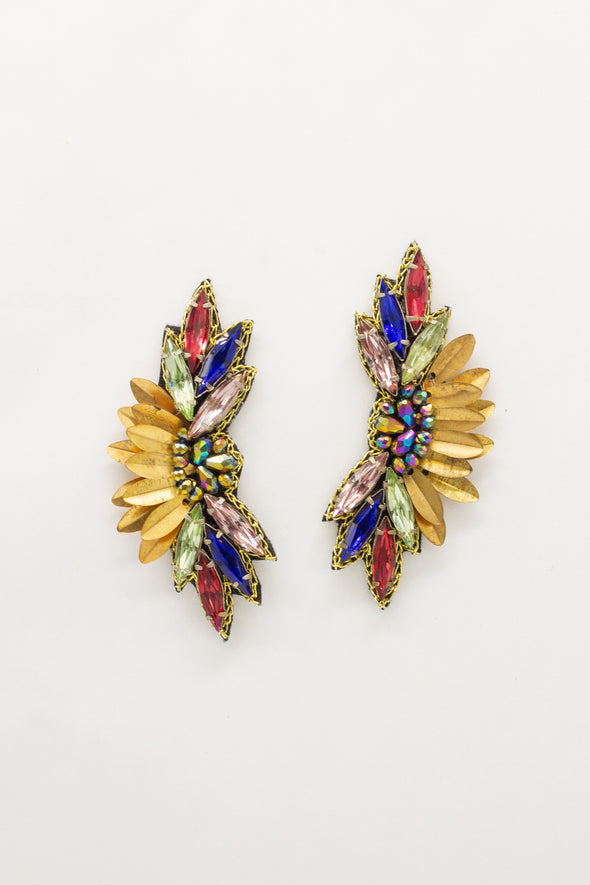Sequin Wing Earrings